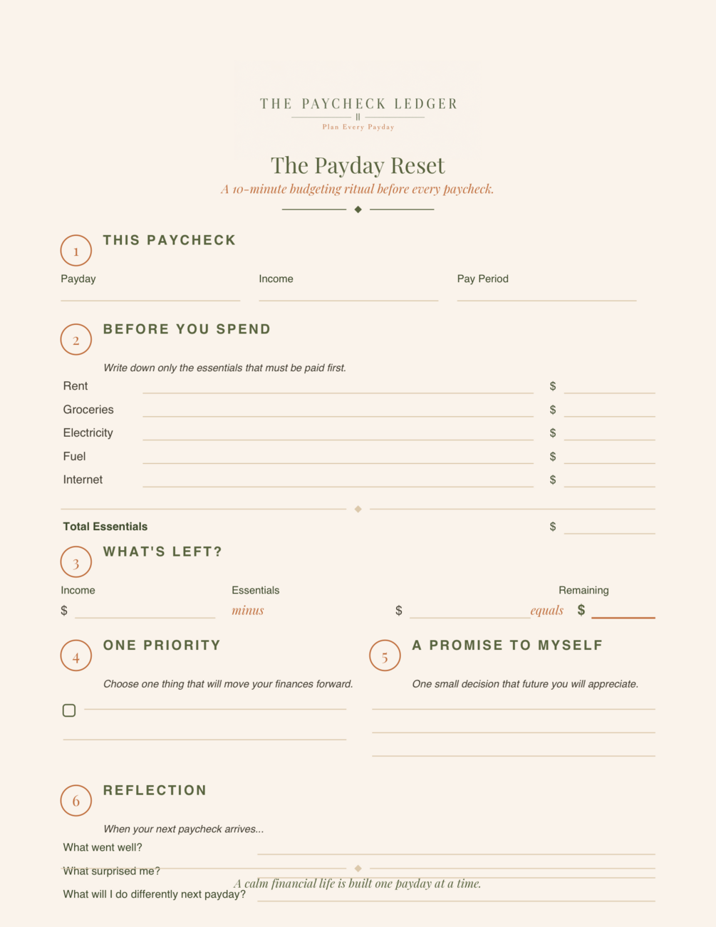 Blank Printable Worksheet Letter