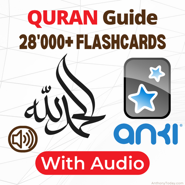 Learn Quran Vocabulary with Audio Flashcards