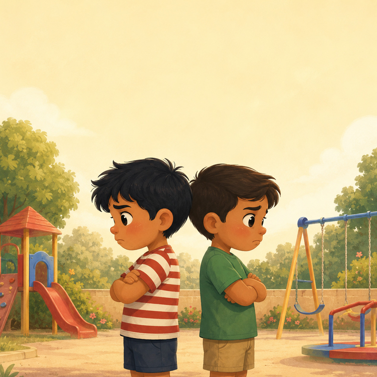 The Boy Who Said Sorry First – A Picture Book About Friendship and Kindness preview image 13