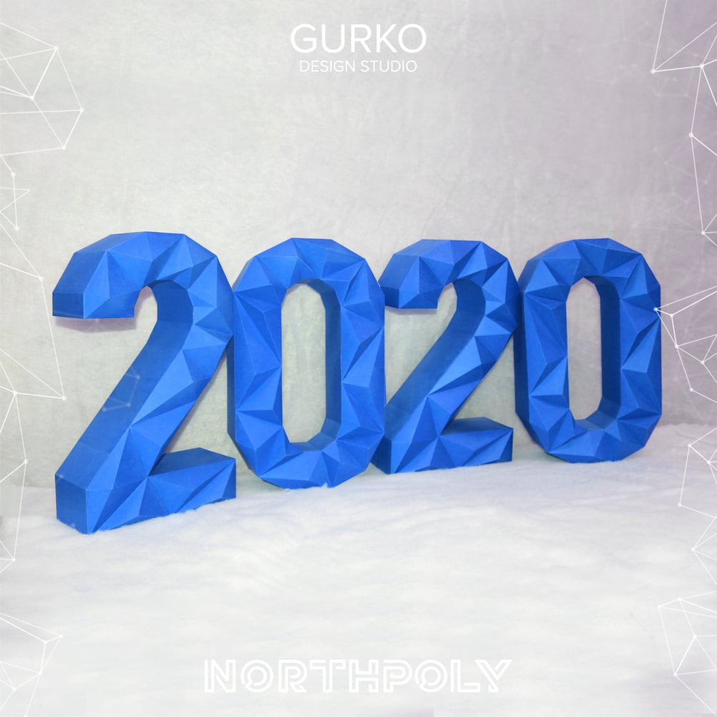 numbers-2020-papercraft-pdf-gurko-pepakura-template-3d-origami