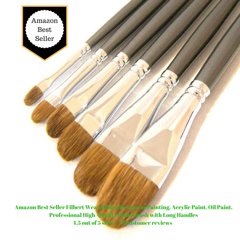 Brushes Weasel Hair Paint, Oil Paint Brush Weasel Hair