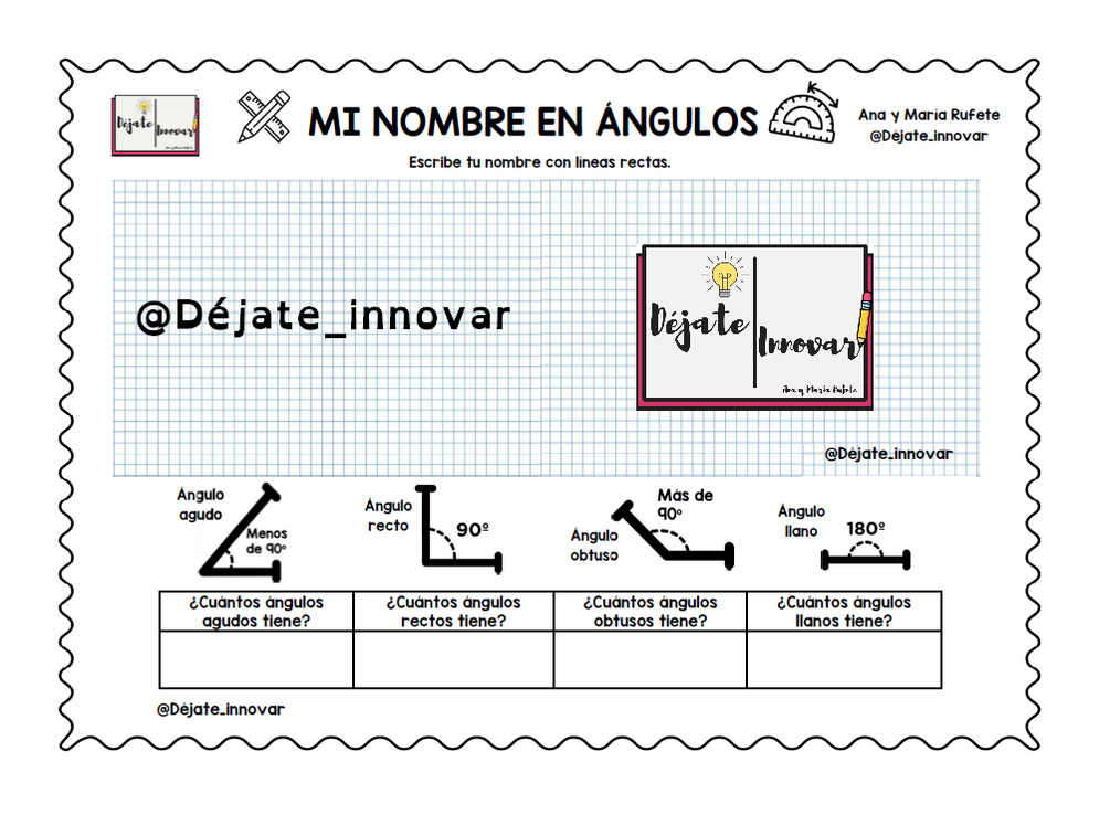 Nombres de Los Ángulos