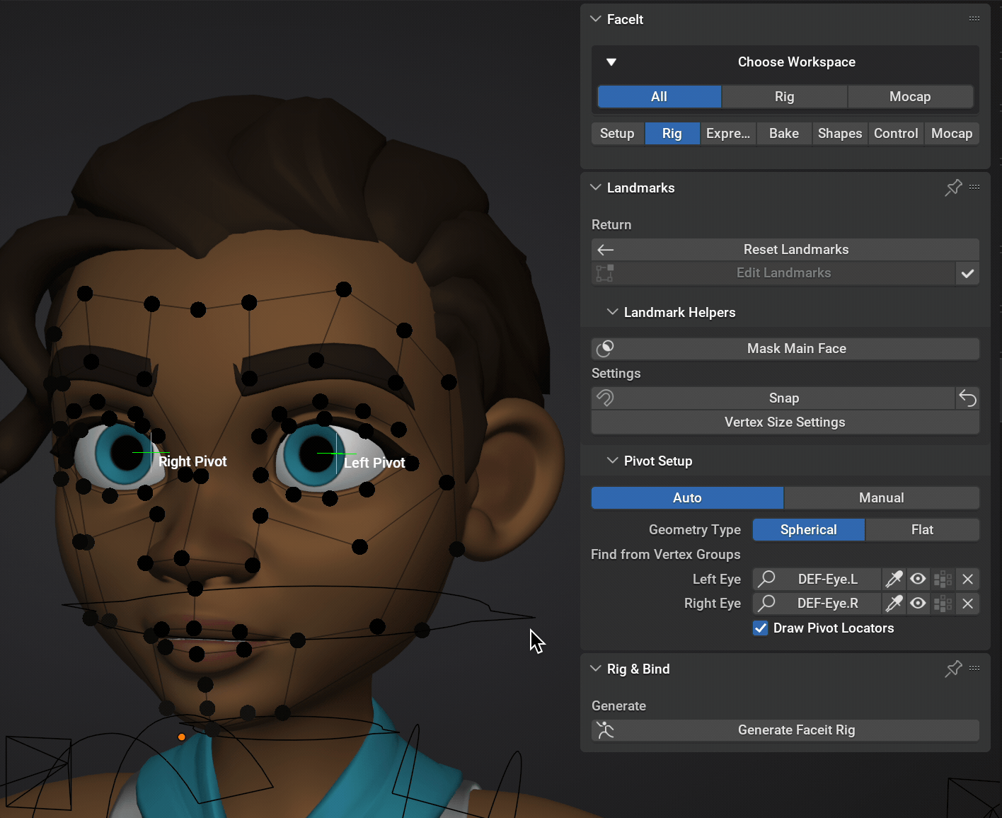 Faceit Facial Expressions and Performance Capture updated! Fynn Braren