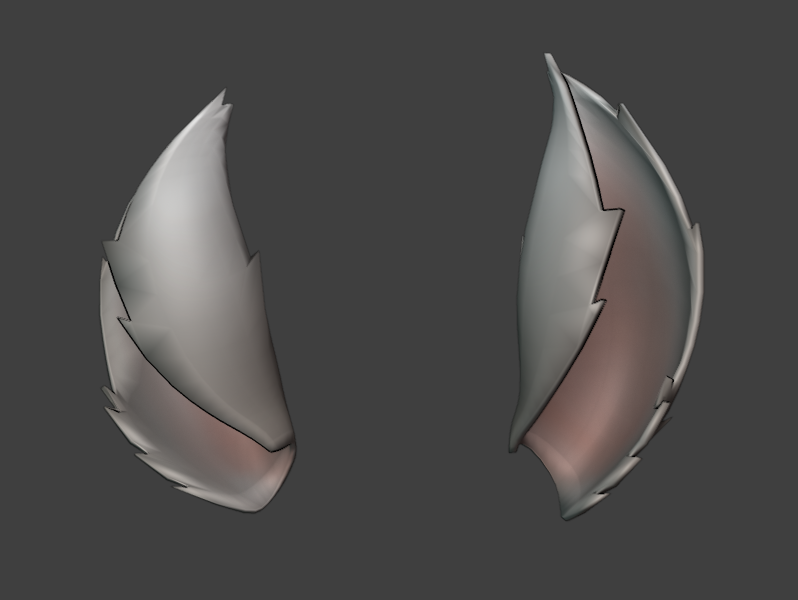 Featherling Ears and Tail set