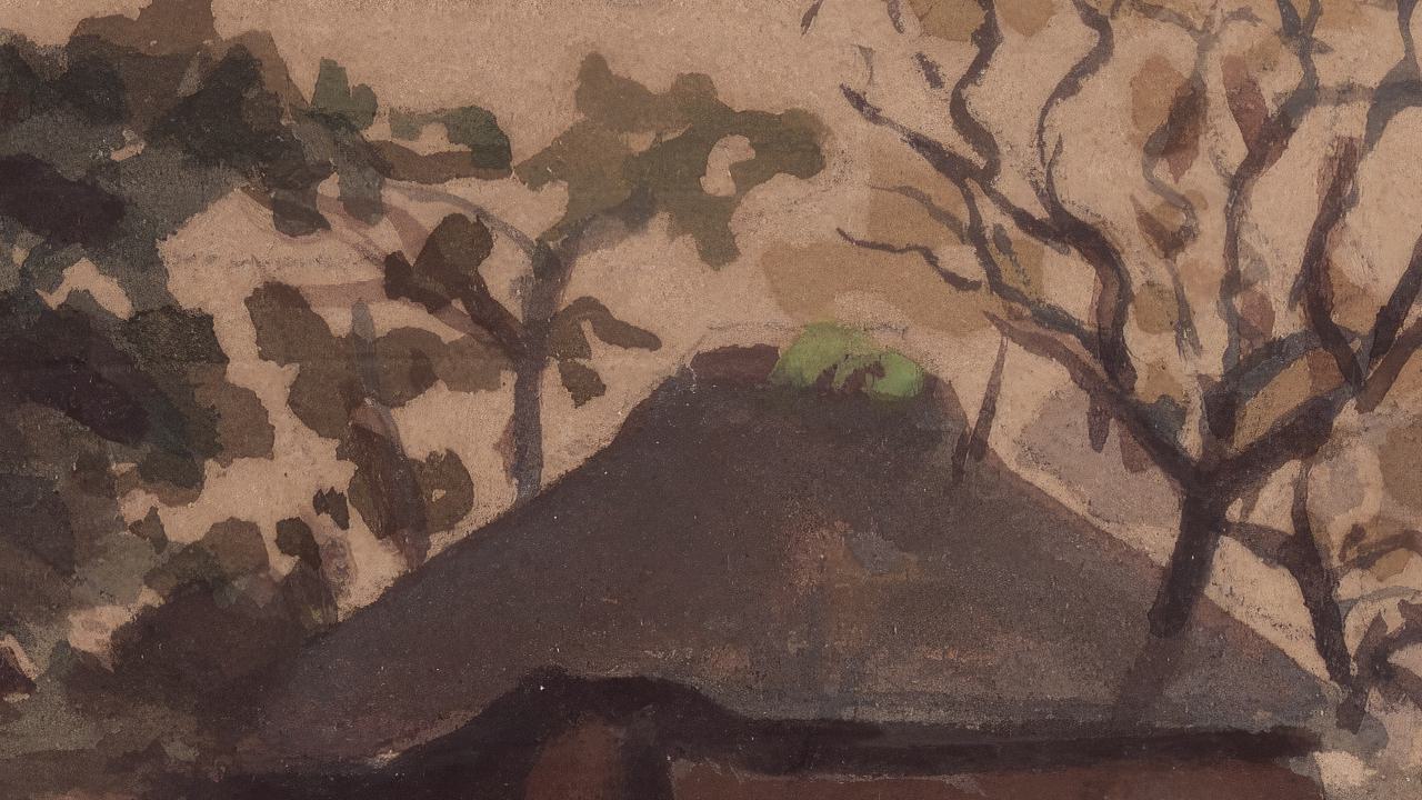 Landscape with Houses by Winckworth Allan Gay