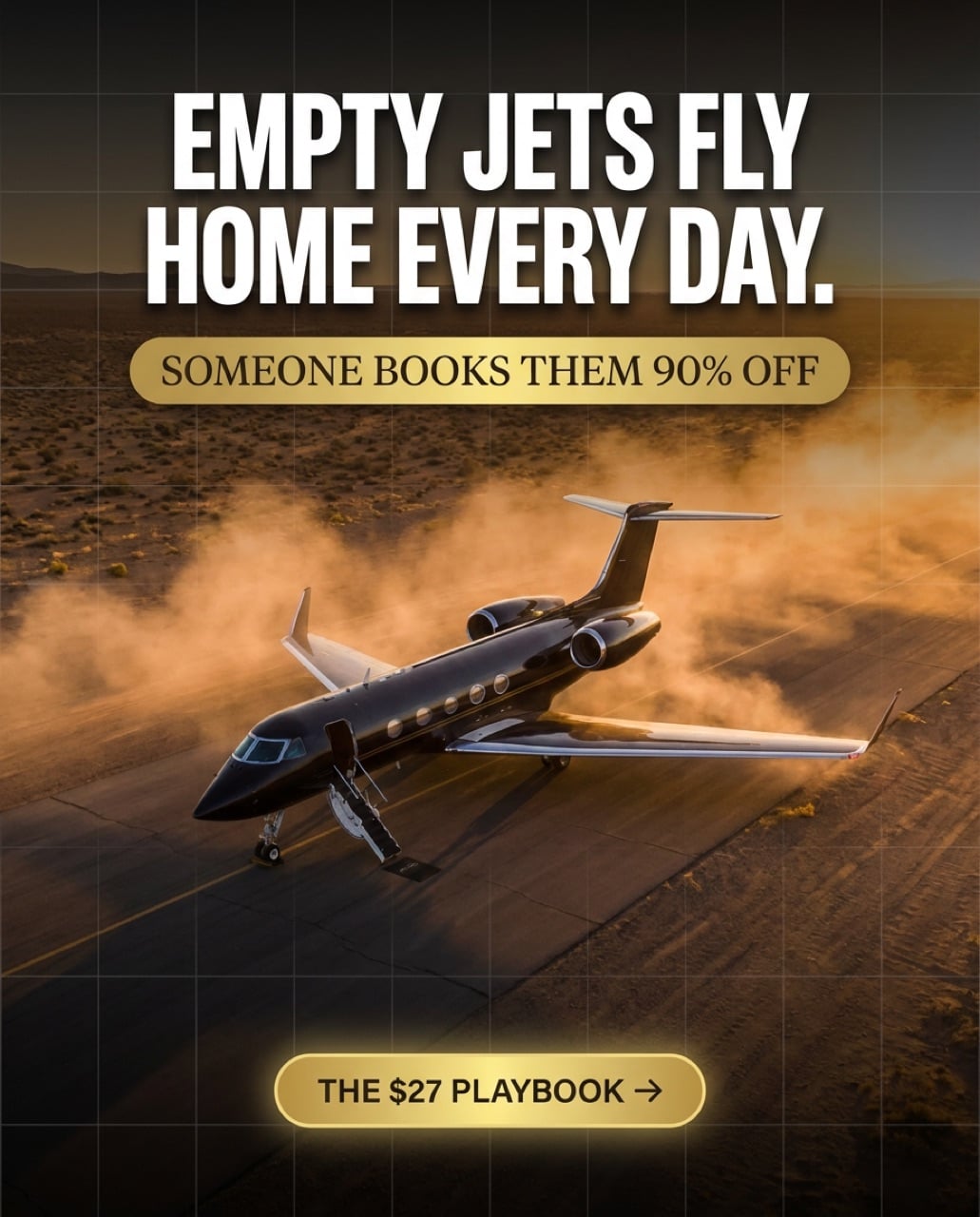 Empty jets fly home every day