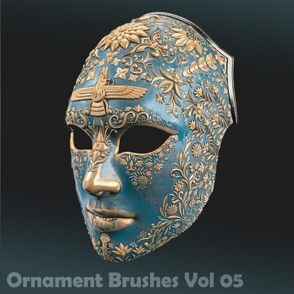 680 Ornament Brush+3D model+ Alpha (( Mega Bundle )) 30% discount