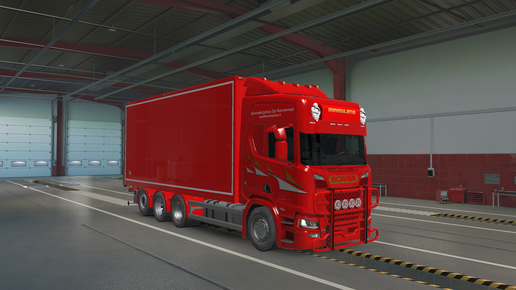 [ETS2] Konnekuljetus Scania R by Helvetin Custom Skins