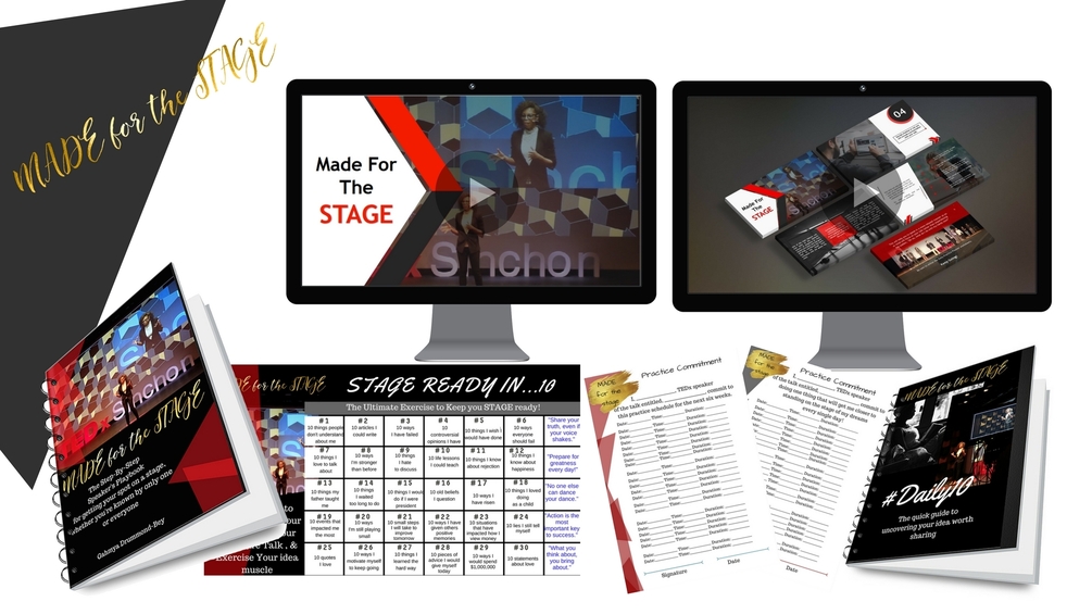 MADE for the Stage: Book Your TEDx Talk in 4 weeks
