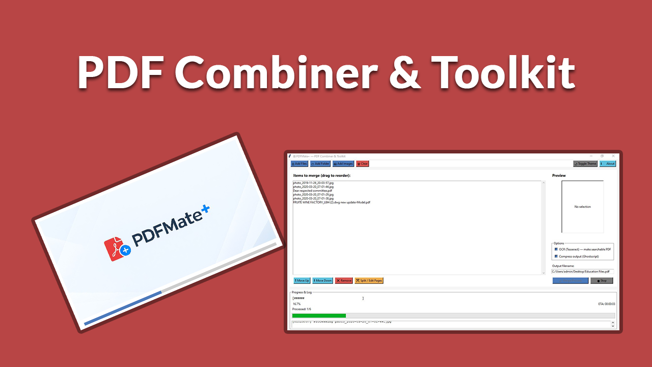 PDFMate+ PDF Combiner & Toolkit