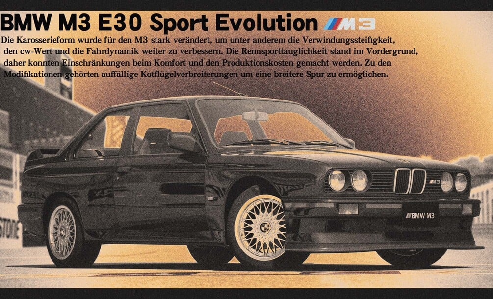 BMW M3 (E30) Sport Evolution