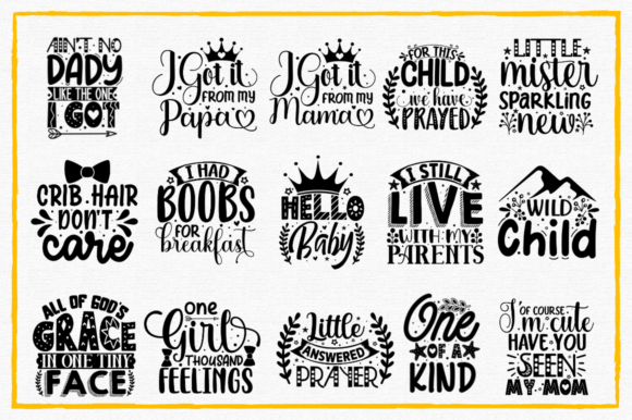 Free Baby SVG Bundle