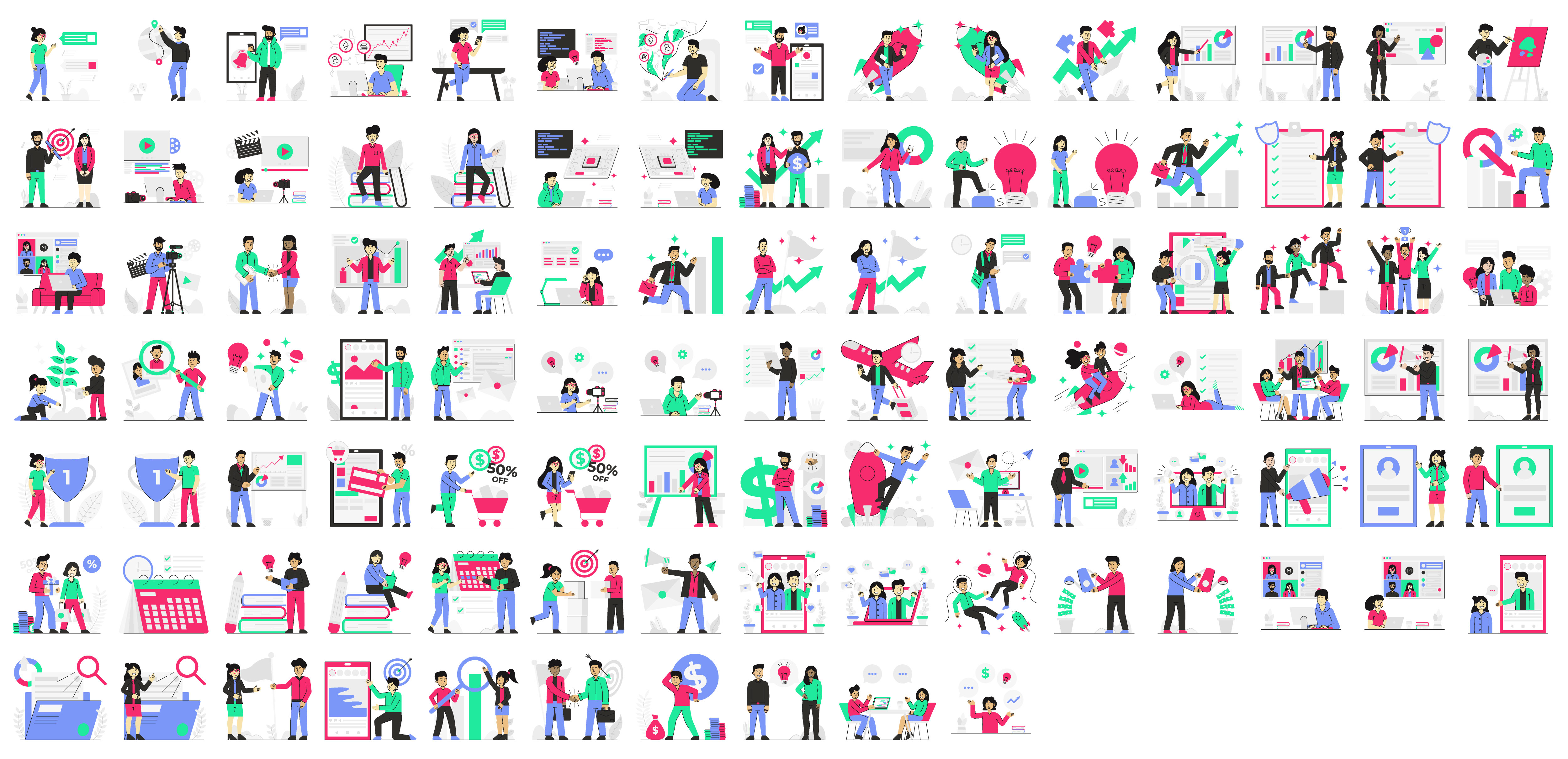 Daily illustrations