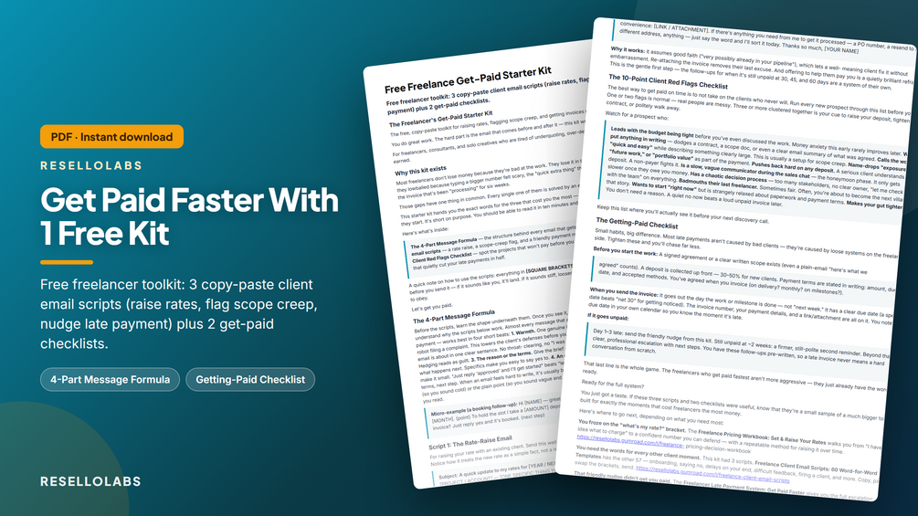 Free Freelance Get-Paid Starter Kit preview