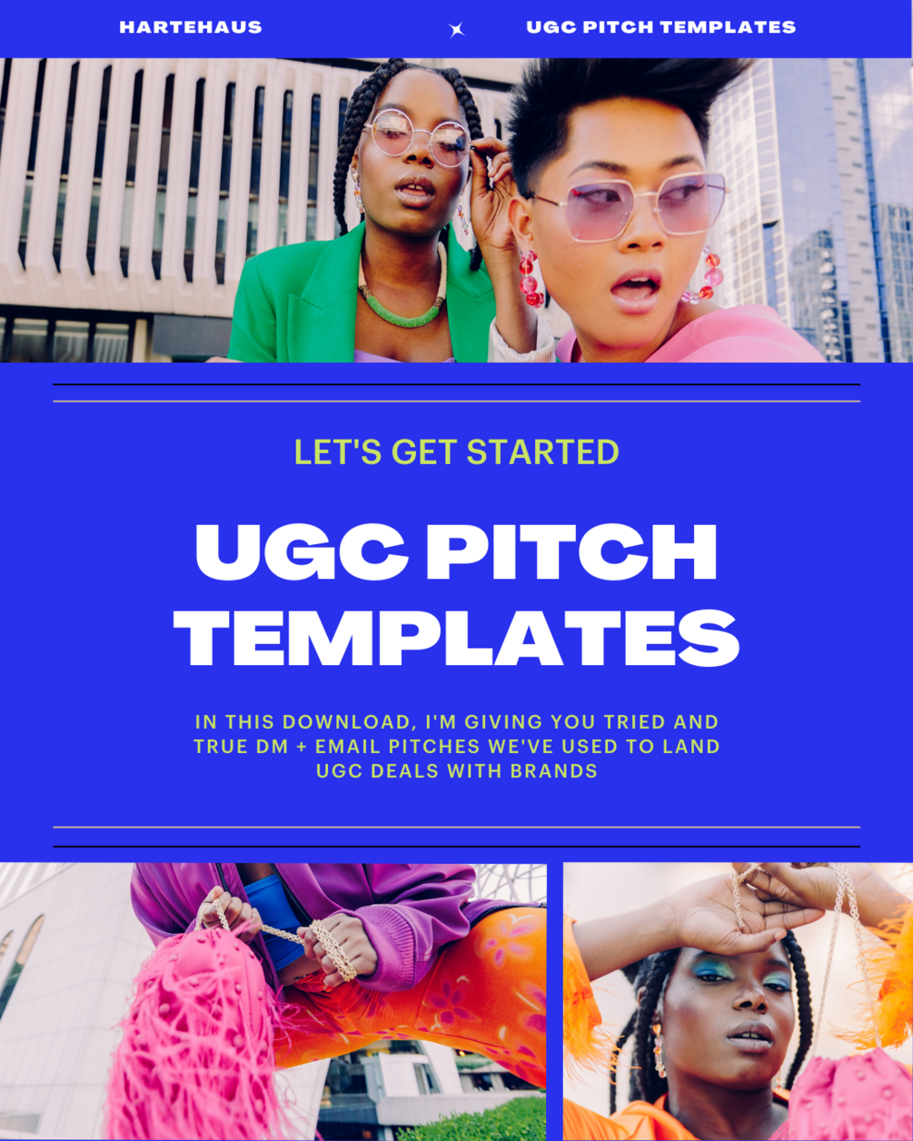 UGC Pitch Templates