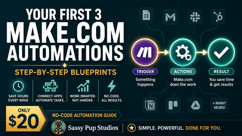 Your First 3 Make.com Automations