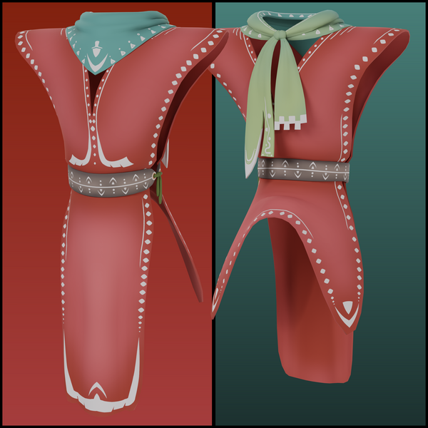 Poncho + Neckerchief - Rexouium