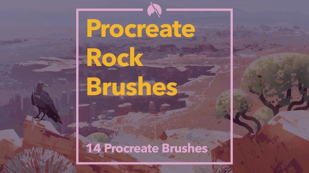 procreate rock brush free