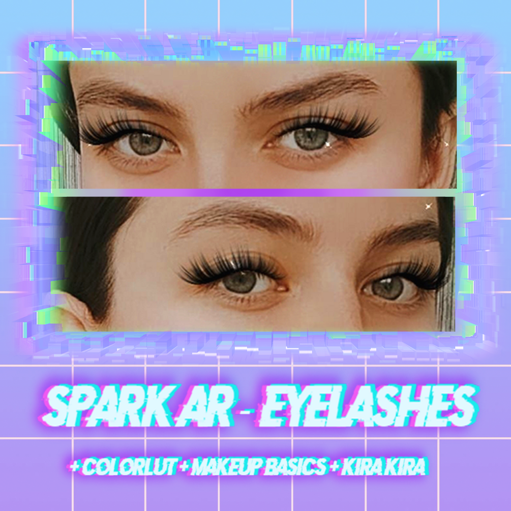 Spark Ar Filter Eyelashes (+ ColorLut ; Makeup Basics ; Kira Kira )