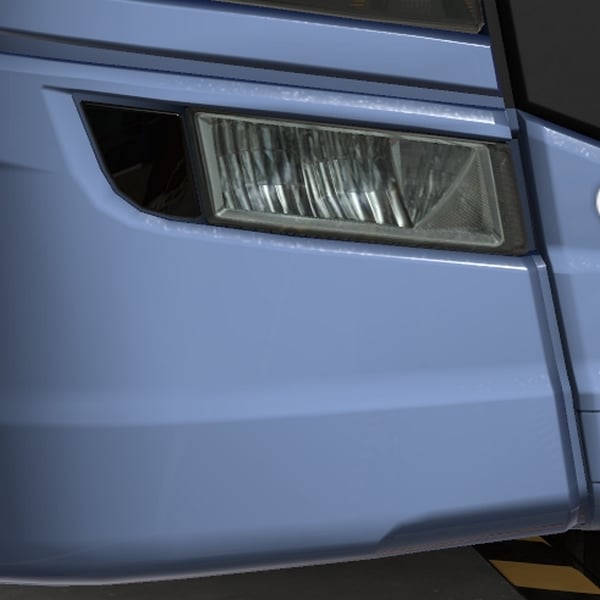 *[update tuning part] Scania NG front fog lights side cover by WC007 D3SIGN