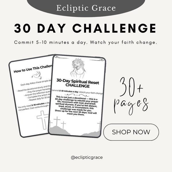 30-Day Spiritual Reset Challenge (PDF Workbook)