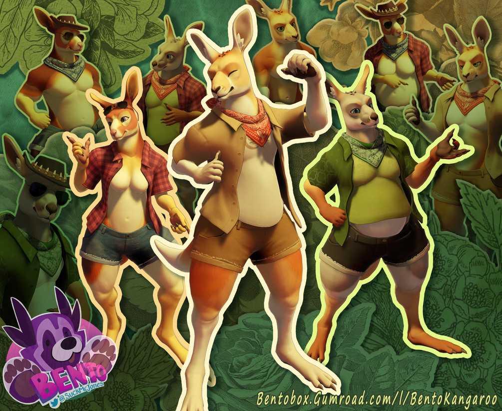 Bento's VRChat Kangaroo