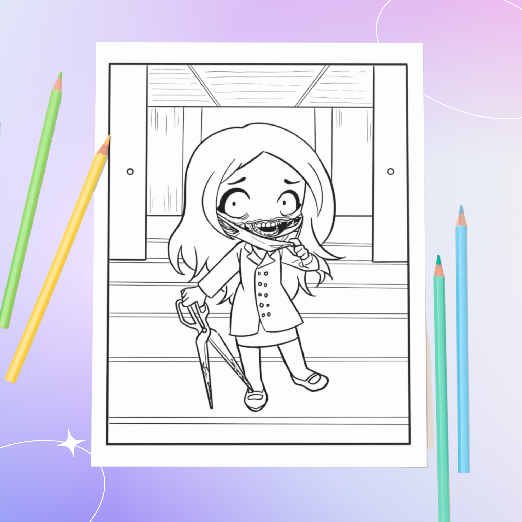 Urban Legends Coloring Book