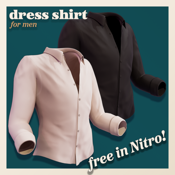 Men's Dress Shirt | FREE in Nitro! by 3amsnack