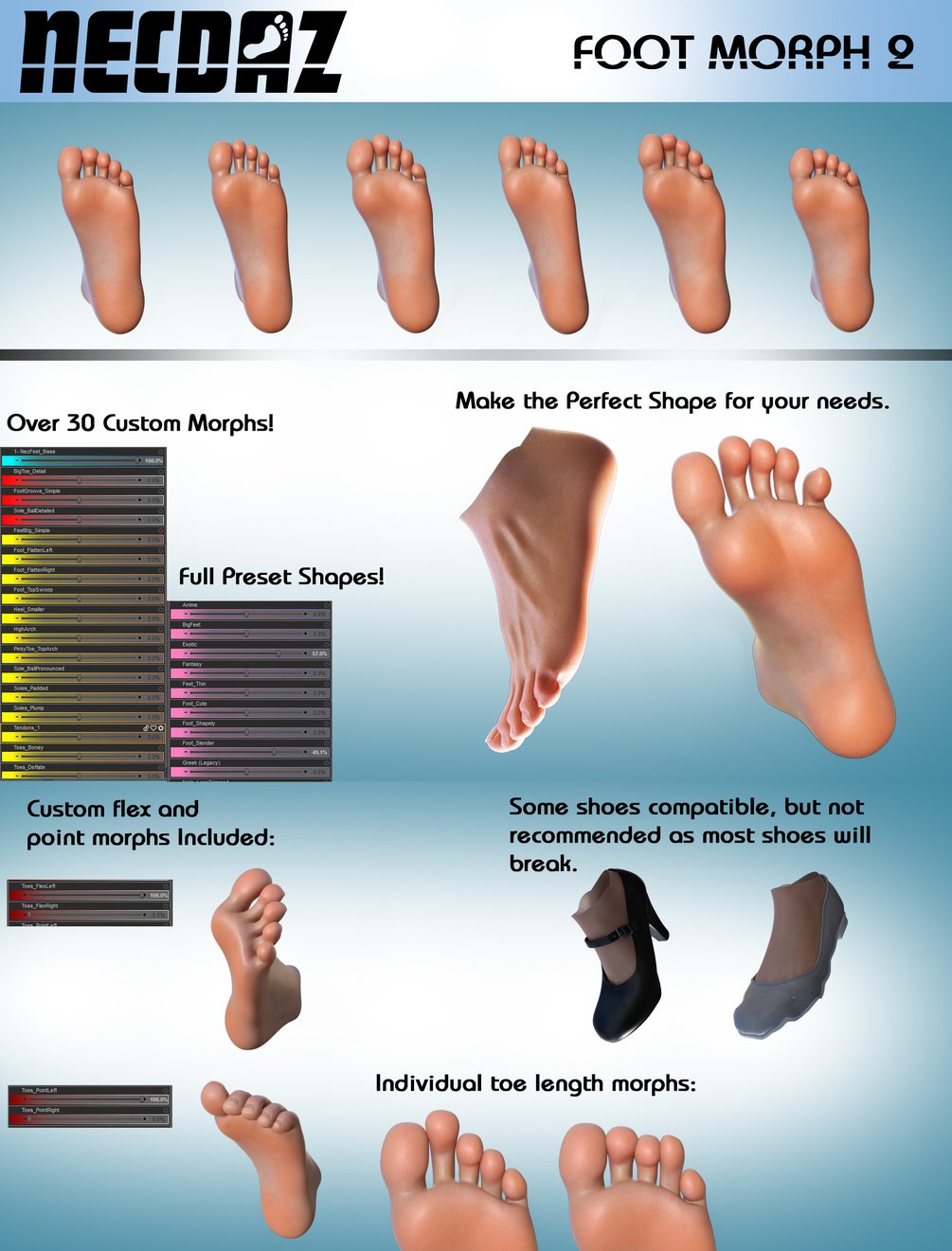 Necdaz Foot Morph 2