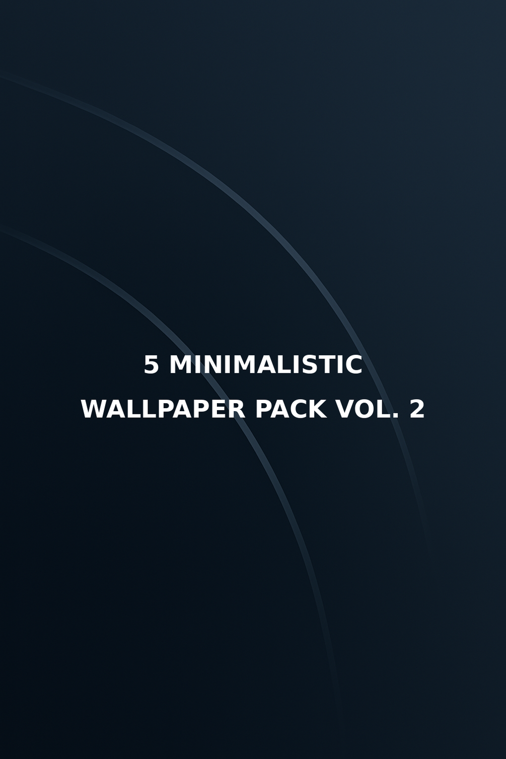 Pack of 5 MINIMALISTIC WALLPAPERS vol.2