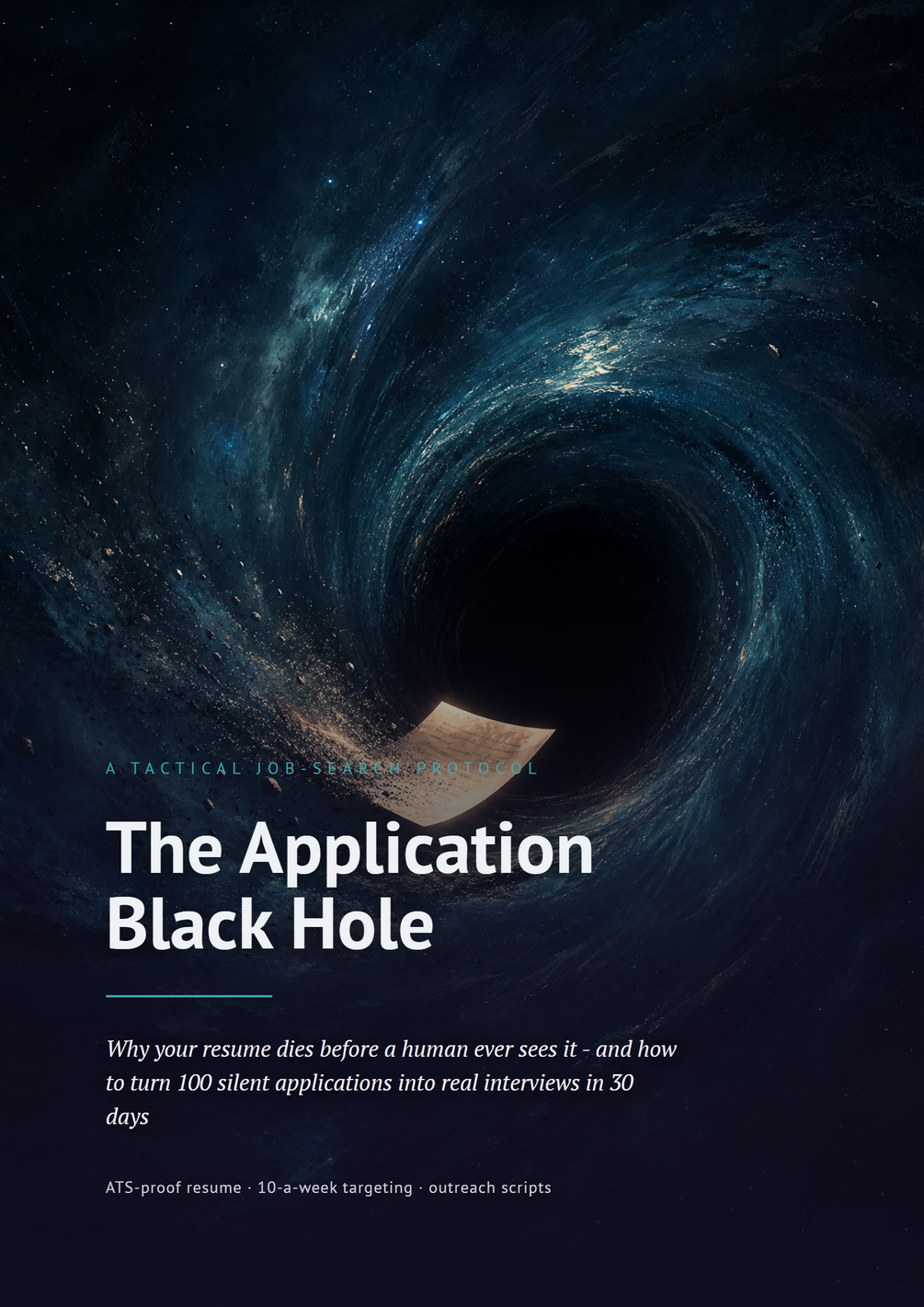The Application Black Hole cover