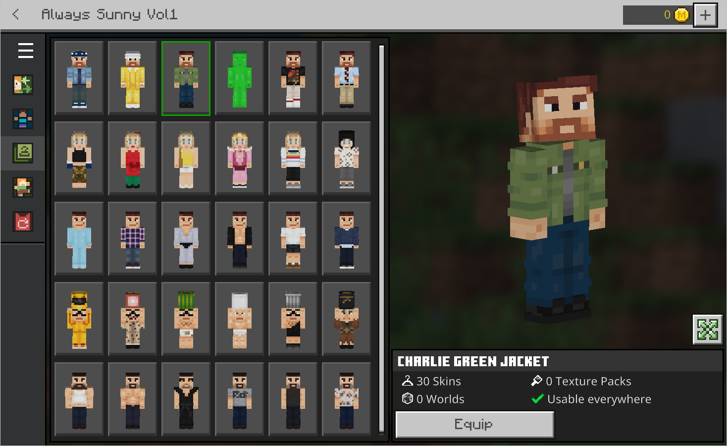 Mac Sleeveless (Always Sunny) Minecraft Skin