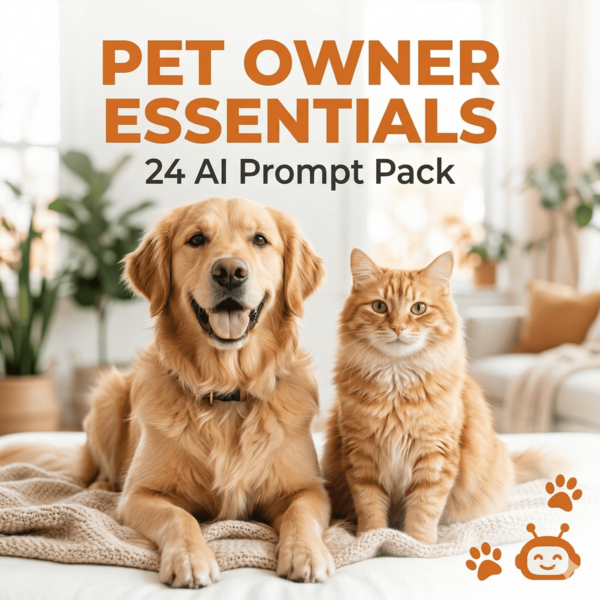 Pet Owner Essentials AI Prompt Pack