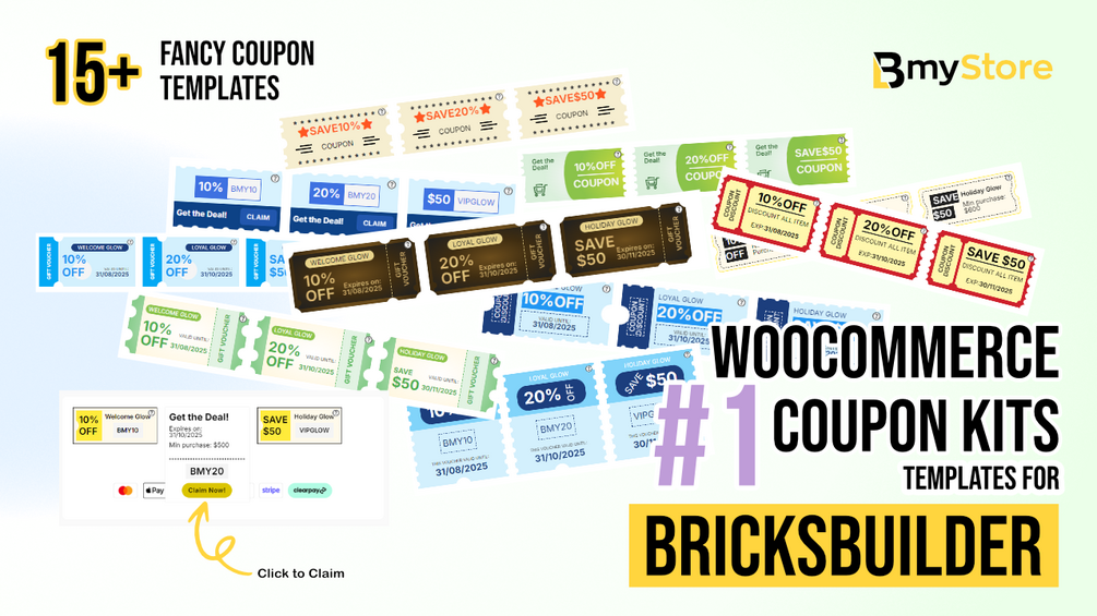 Bricksbuilder Woocommerce Coupon Kits Templates