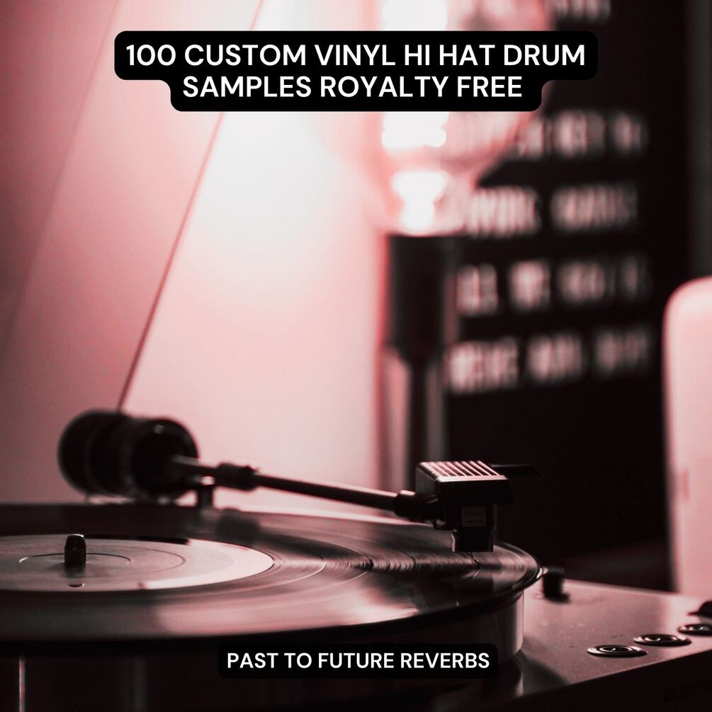 100 CUSTOM MADE VINYL HIHAT SAMPLES (ROYALTY FREE)