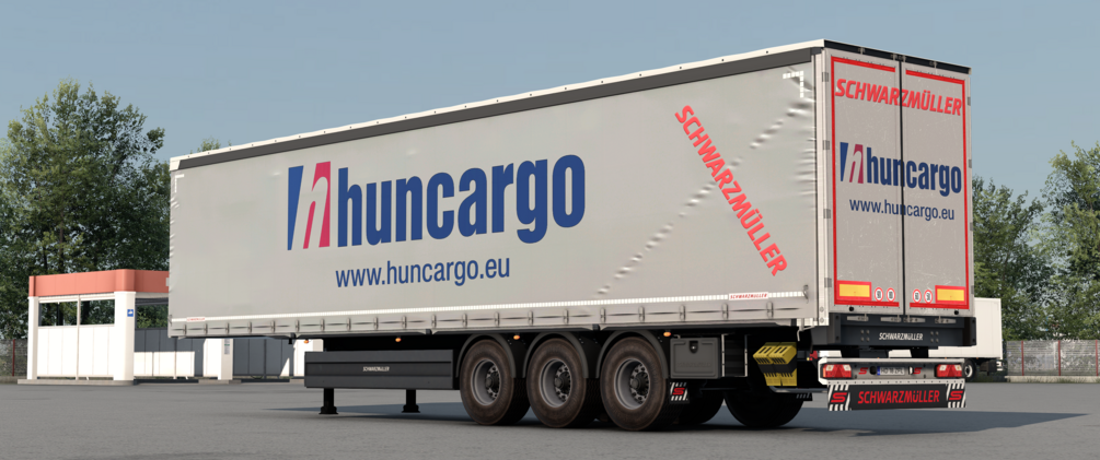 Huncargo skin for Schwarzmuller by Schumi. ETS2 by ANGYALFOLDI