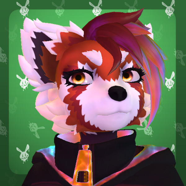 Redd // The Pamda // Red Panda furry Vrchat Avatar