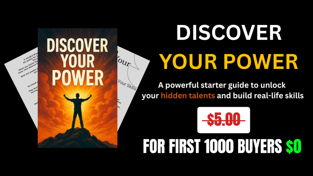 View of DESCOVER YOUR POWER
