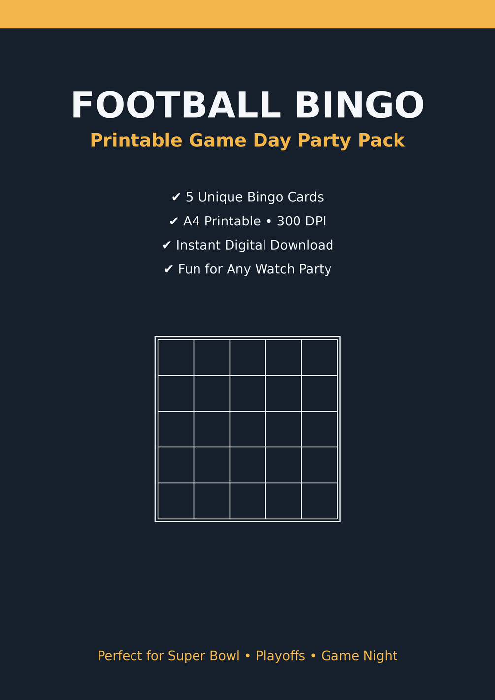 Superbowl Party Pack Full Preview