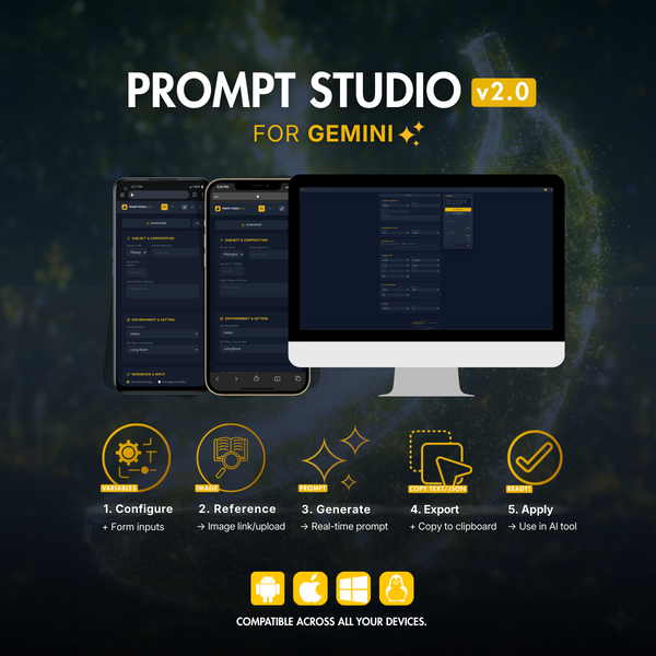 Prompt Studio for Gemini