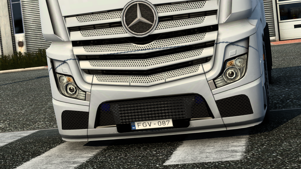 ETS2 | Mercedes Actros MP4 Intercooler Bumper by ZoCi from oldboyZ customZ