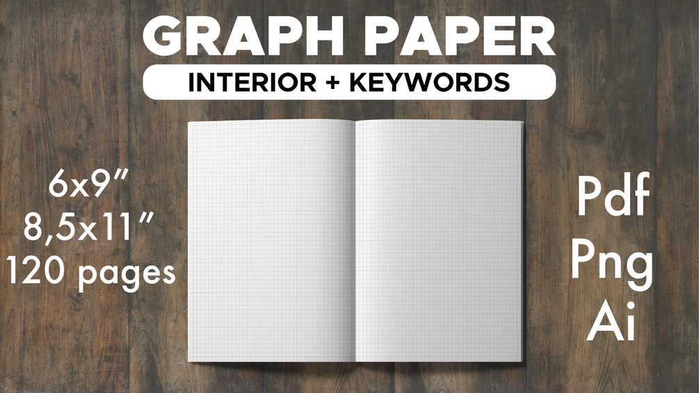 KDP Interior Graph Paper Composition Notebook Interior and Keywords