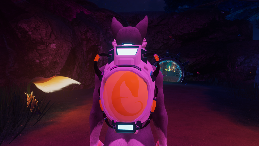 Semi-universal Dino Embryo backpack