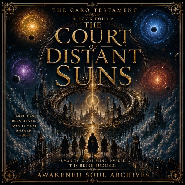 THE CARO TESTAMENT Book 4: The Court Of Distant Suns cover