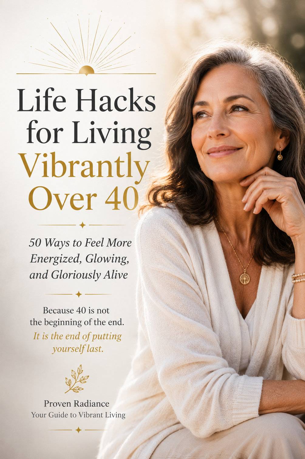 Life Hacks for Living Vibrantly Over 40: 50 Ways to Feel More Energized, Glowing, and Gloriously Alive