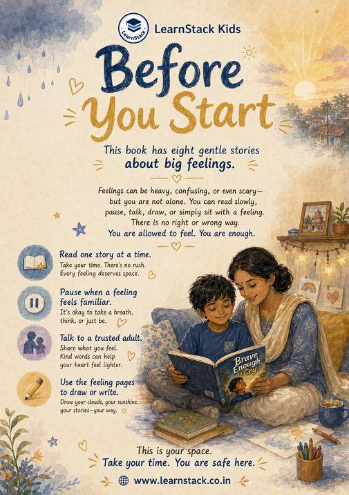 Brave Enough to Cry — 8 Gentle Stories About Big Feelings for Kids preview image 4