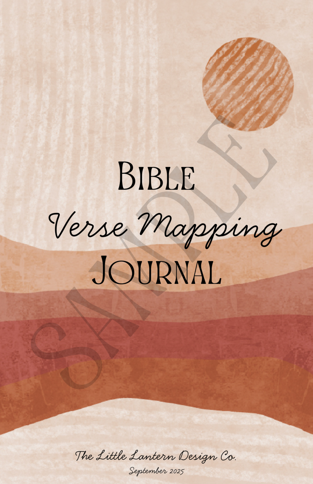 Verse Mapping Journal - 50 Verses