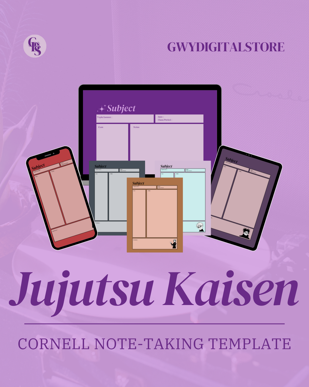 jujutsu-kaisen-inspired-cornell-note-taking-template