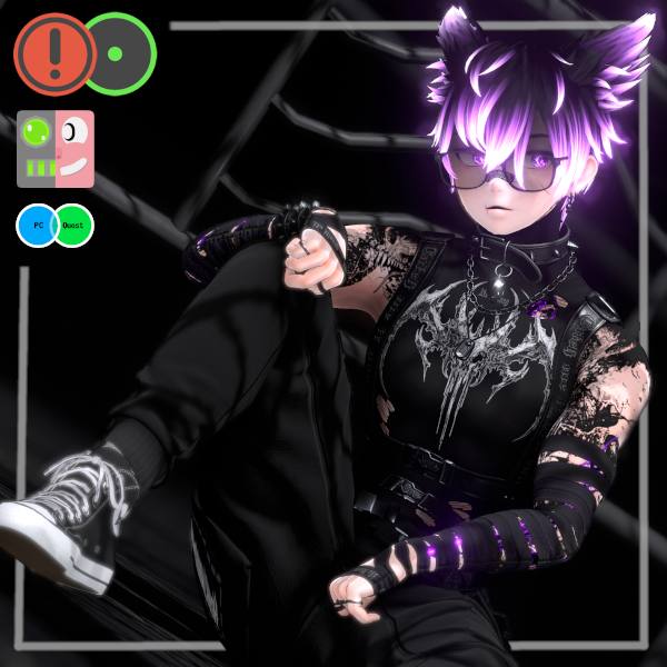 Ares | Male | PC + Quest + Opti | VRCFT & VRCFury