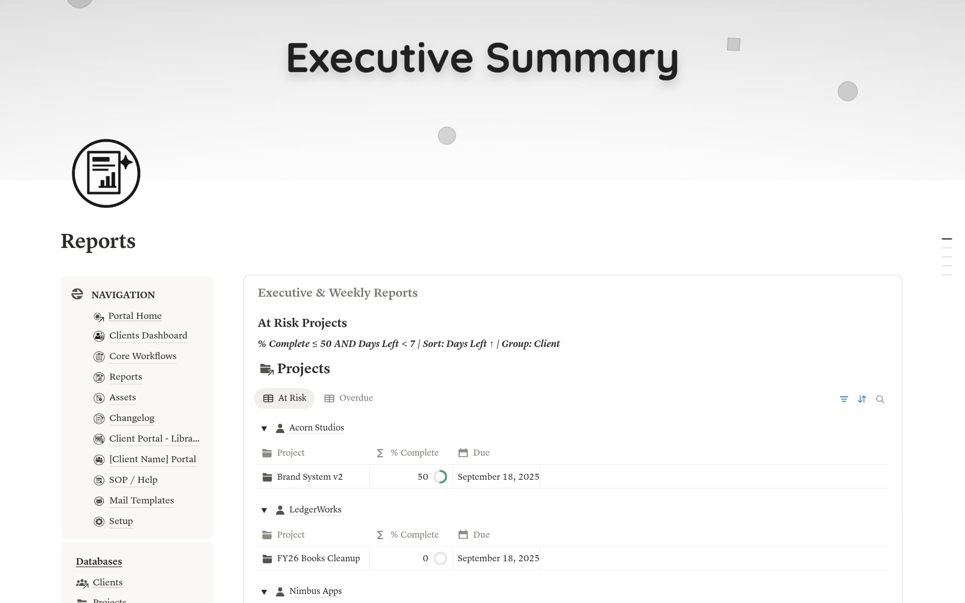 Agency Operations OS: Manage Clients, Projects & SLAs in One System - view 4